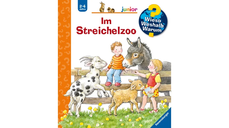 Ravensburger - Wieso? Weshalb? Warum? junior: Im Streichelzoo, Band 35