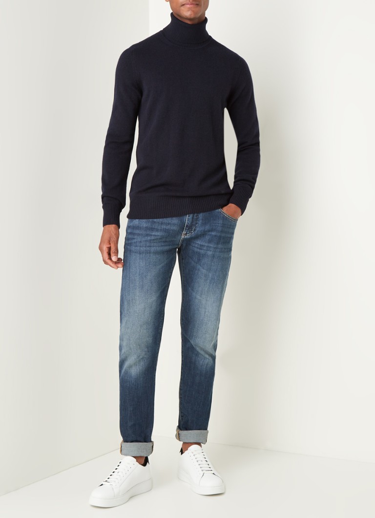 Emporio Armani Cashmere fine-knit turtleneck