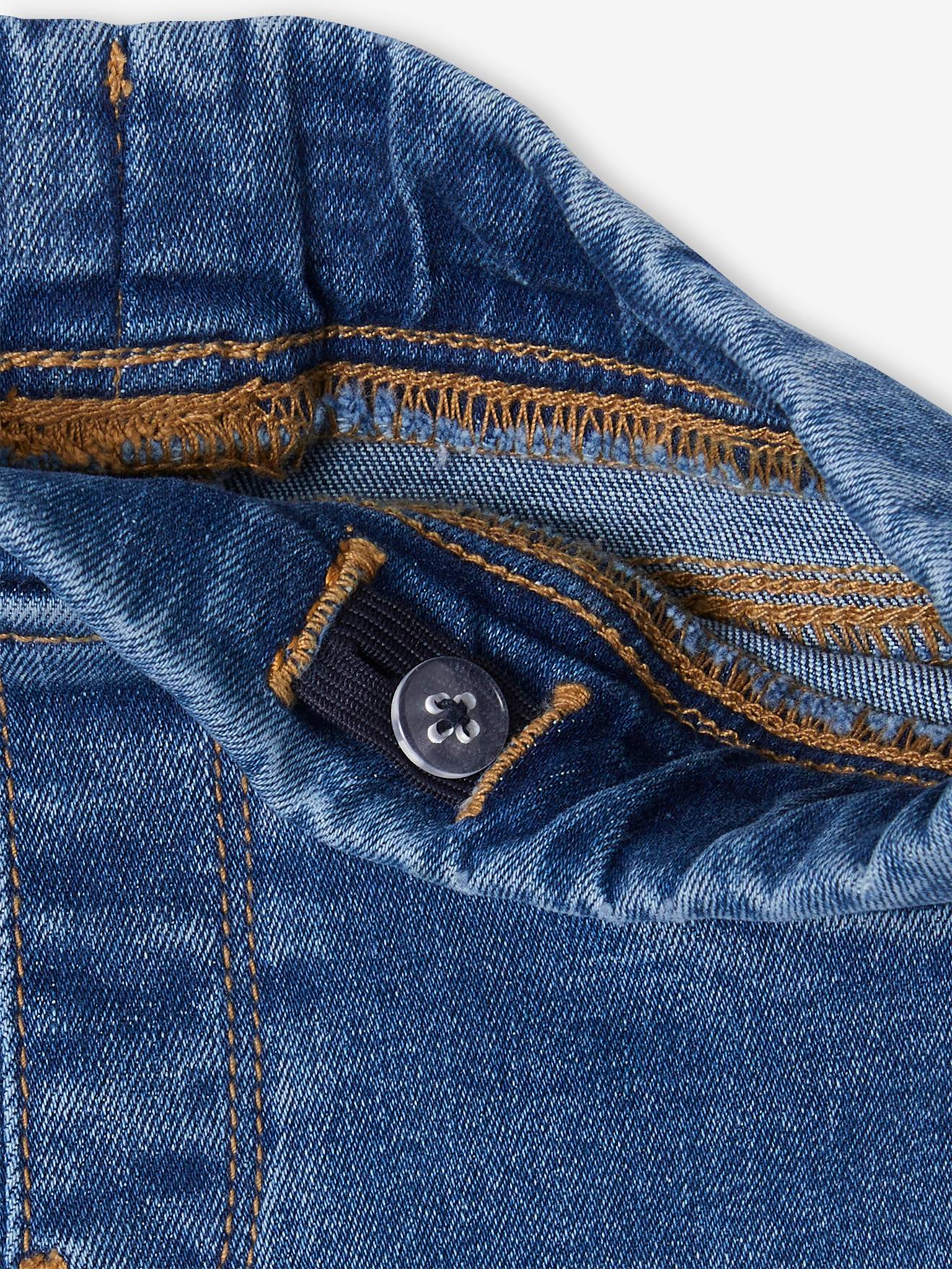 Vertbaudet Mädchen Jeggings BASIC Oeko-Tex - grau