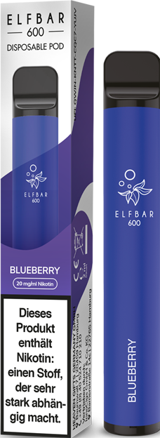 Elf Bar 600 Blueberry 20mg