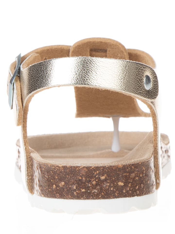 BIO PINGÜIN Sandalen in Gold günstig kaufen