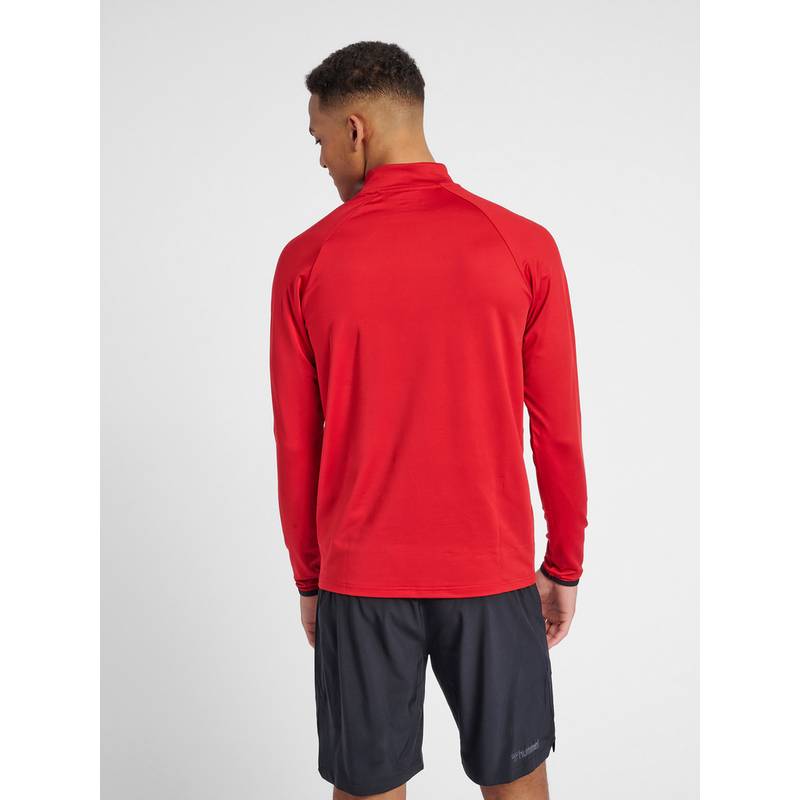 hummel hmlAUTHENTIC PRO HALF ZIP SWEAT Sweatshirt Herren