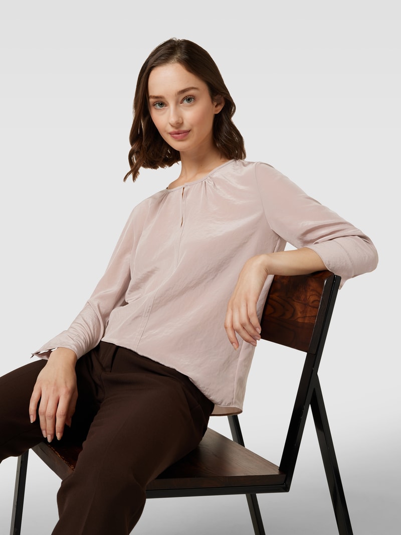 Bluse mit 3/4-Arm Modell 'THEMA 1' in hellrosa