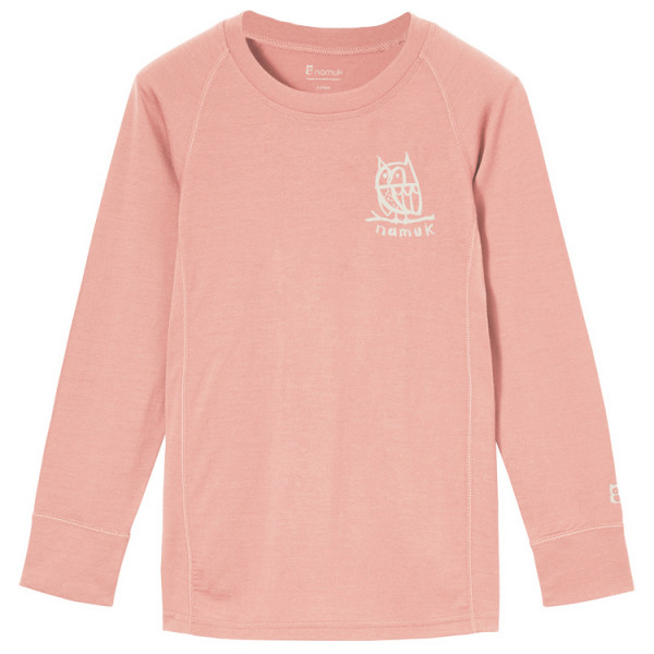 Namuk - Kid's Uil Merino Longsleeve - Merinounterwäsche
