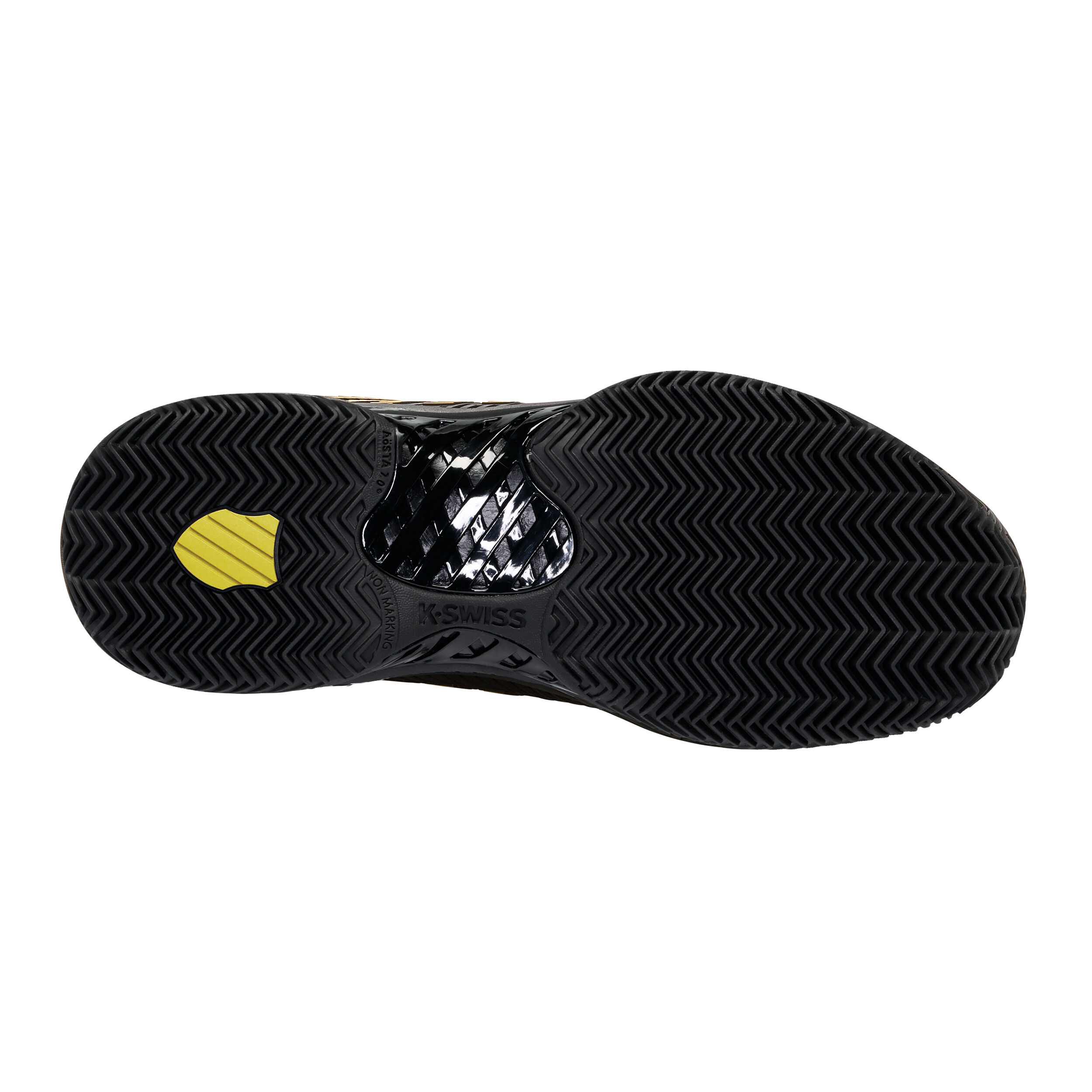 Hypercourt Express 2 Sandplatzschuh Herren - Schwarz, Orange