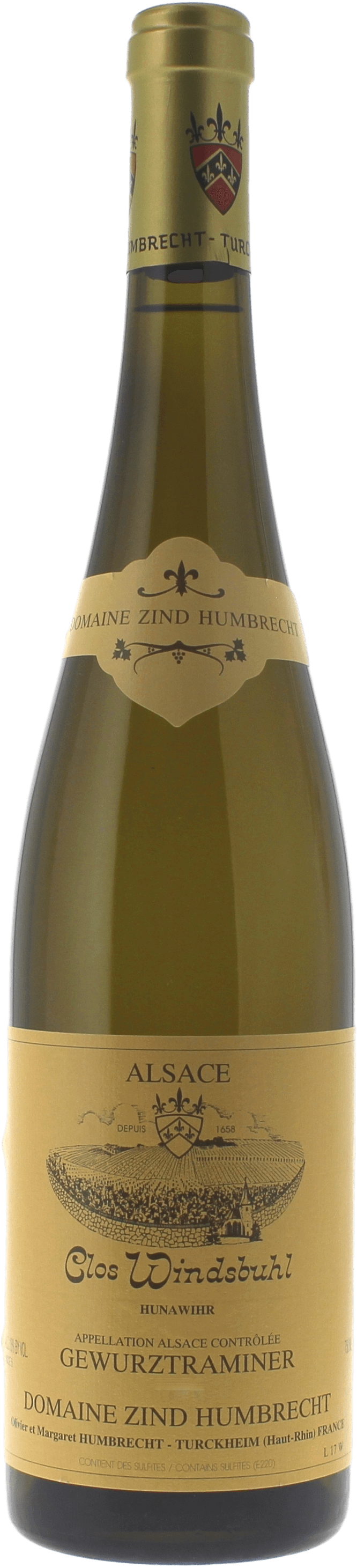 Gewurztraminer clos windsbuhl domaine zind humbrecht 2020