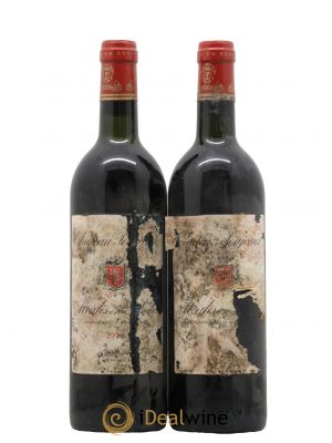 Château Poujeaux  1978 - Lot de 2 Bouteilles