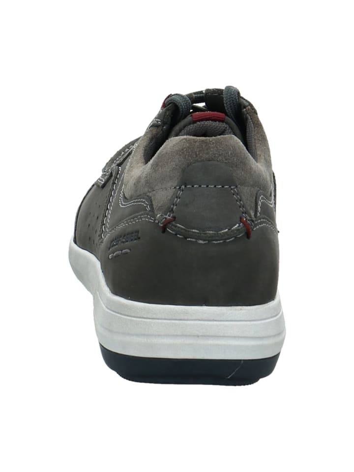 Josef Seibel Mokassin Schnürschuhe in Grau günstig kaufen