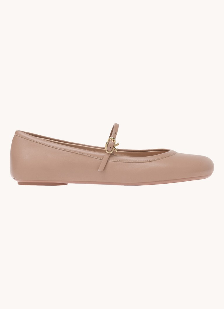 Gianvito Rossi Ballerine en cuir Carla
