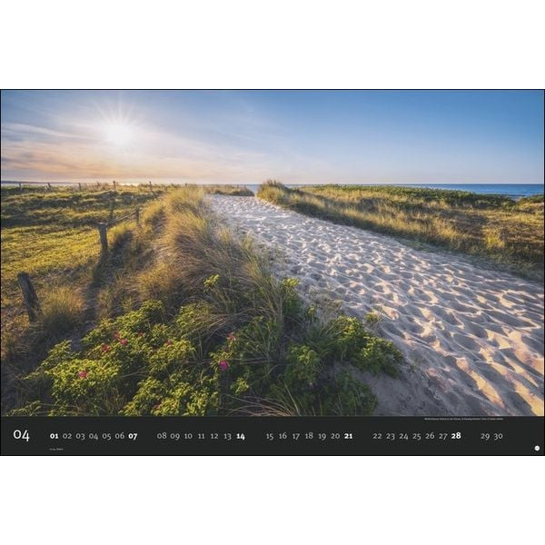 DEUTSCHLANDS NATURPARADIESE KALENDER 2024 - Kalender