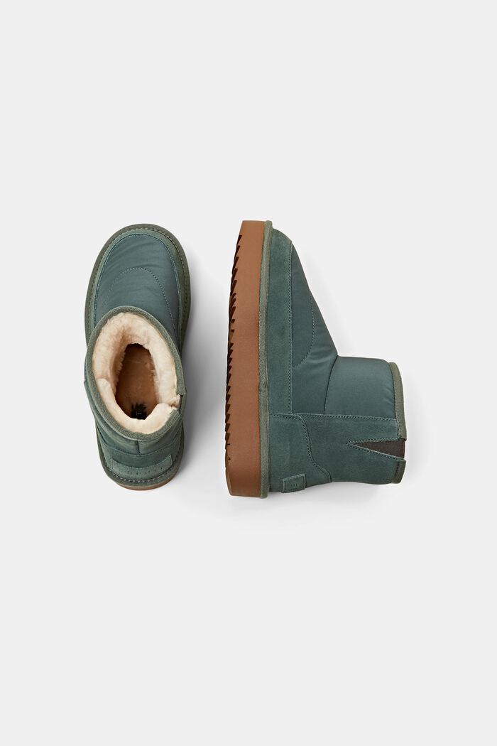 Boots mit Kunstfellfutter