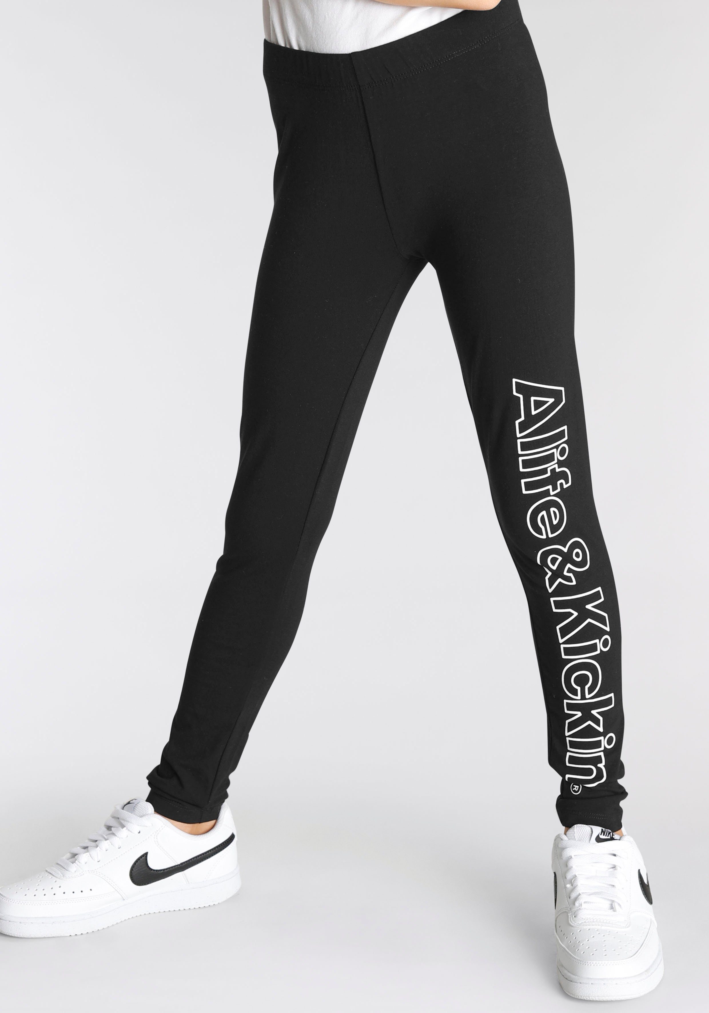 Alife & Kickin Leggings mit Logo Druck NEUE MARKE! Alife & Kickin für Kids.