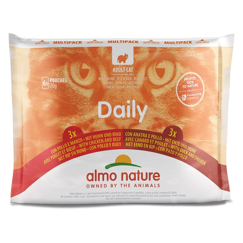 Sparpaket Almo Nature Daily Menu Pouch 12 x 70 g