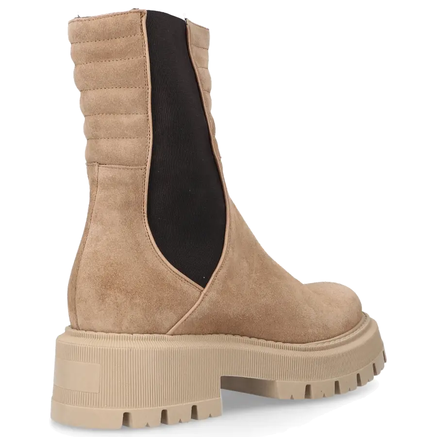 EN AVANT - Chelsea Boots 0537 Kalbsleder - beige
