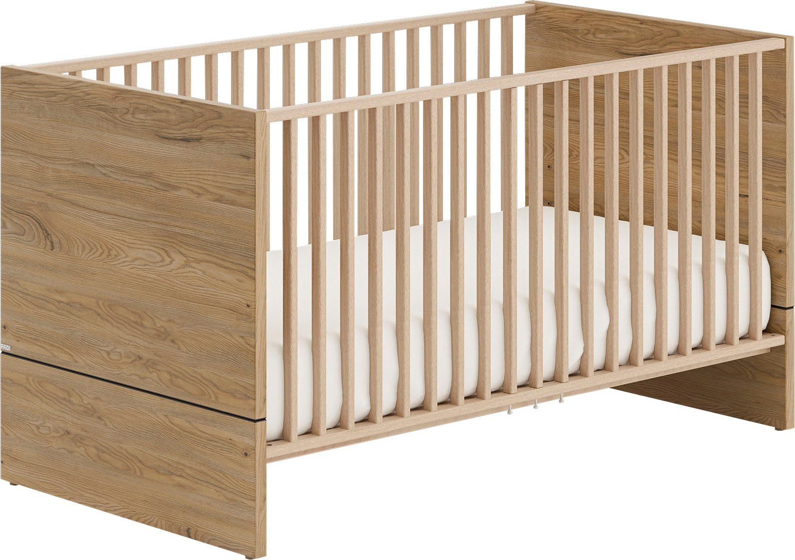 PAIDI Babybett JOSIE, 4-fach höhenverstellbar, mit Airwell® Comfort Federleistenrost