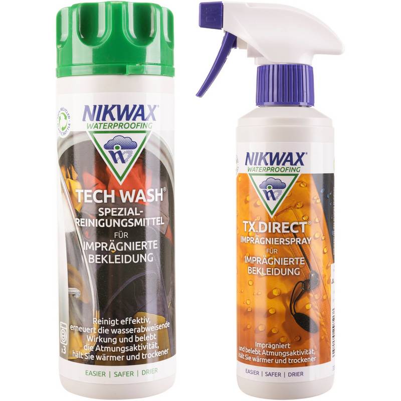 Nikwax Tech Wasch + TX Direkt Imprgnierung