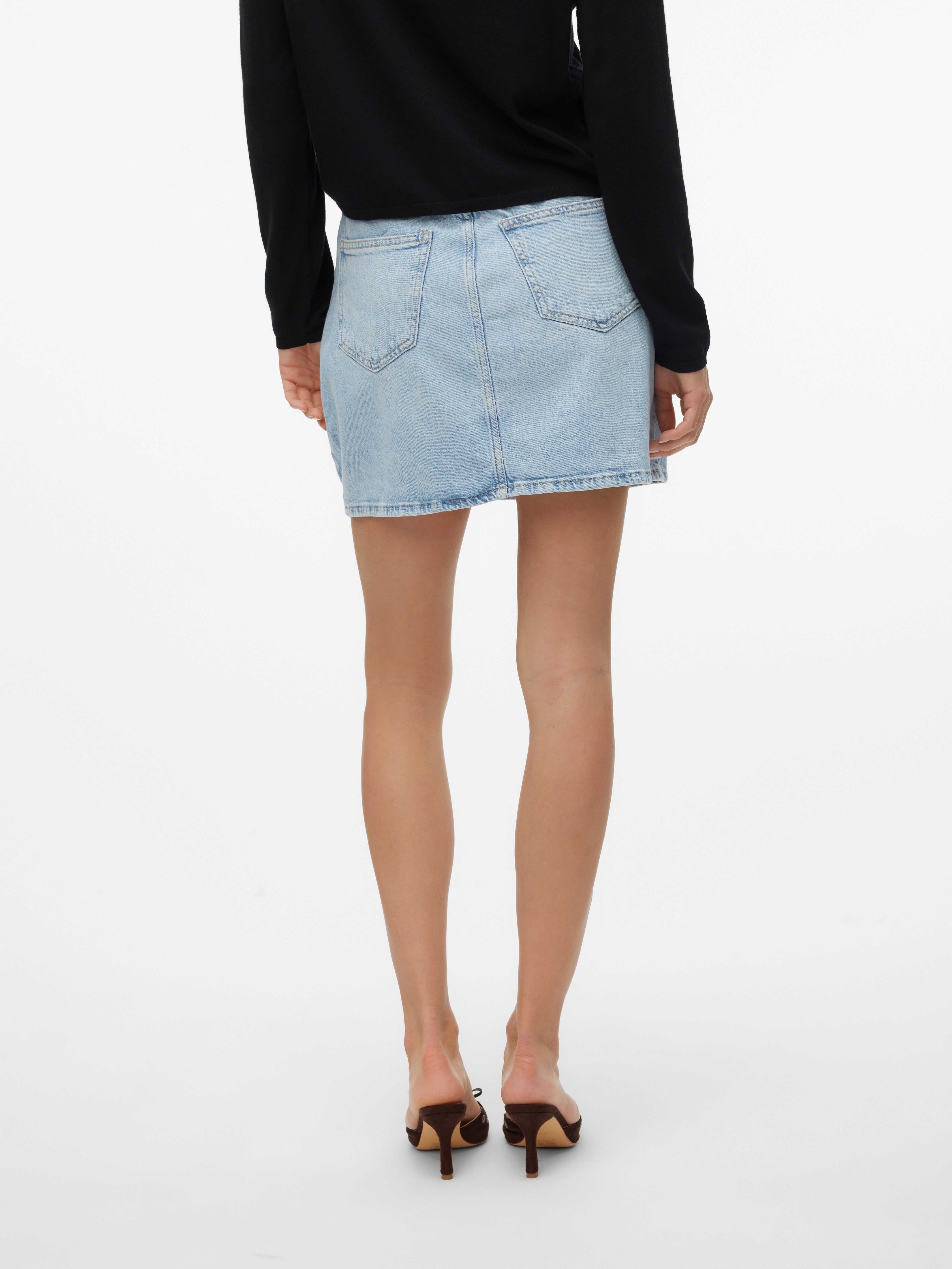 VMTESS Mittlere Taille Kurzer Rock