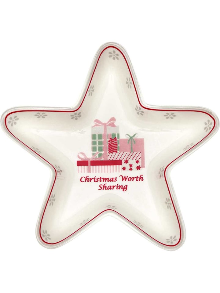Greengate Stern Teller ABELLA XMAS Weiss 15 cm günstig kaufen onesize