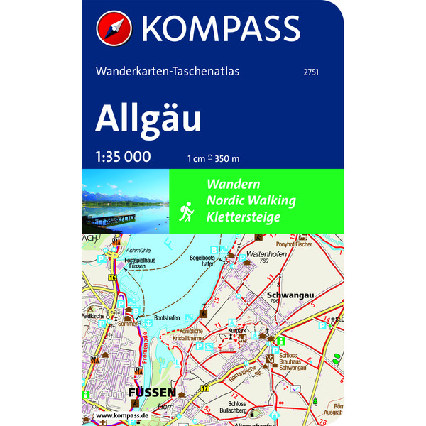 KOKA TASCHENATLAS ALLGÄU - Wanderkarte
