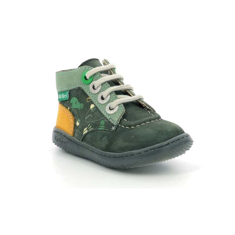 Bottillons cuir Kickbonzip
