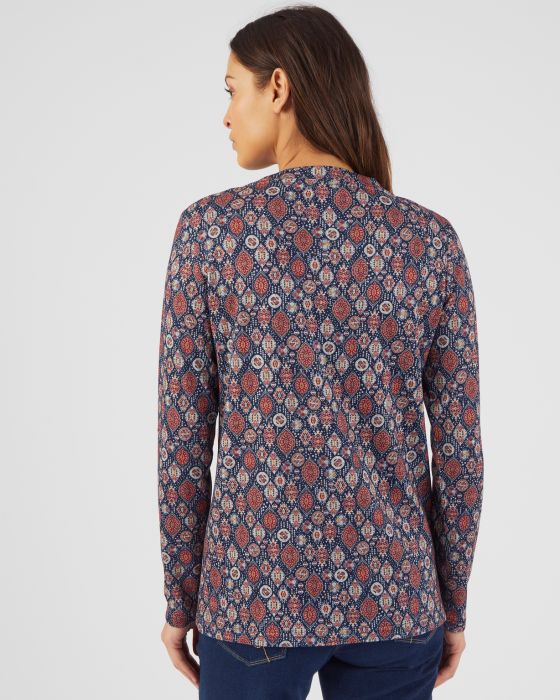Tee-shirt maille chaude, manches longues