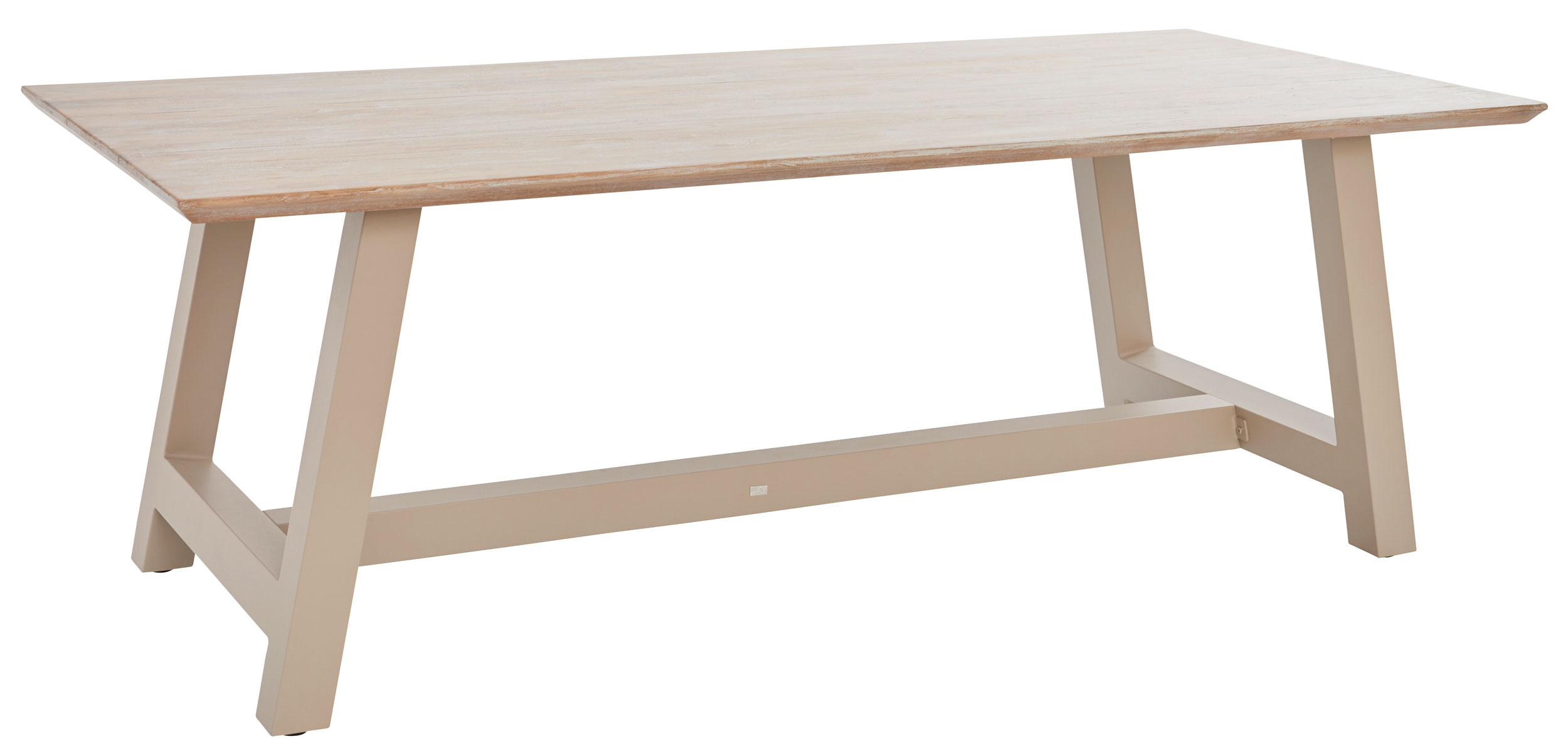 OUTDOORGartentisch Teak Weiss