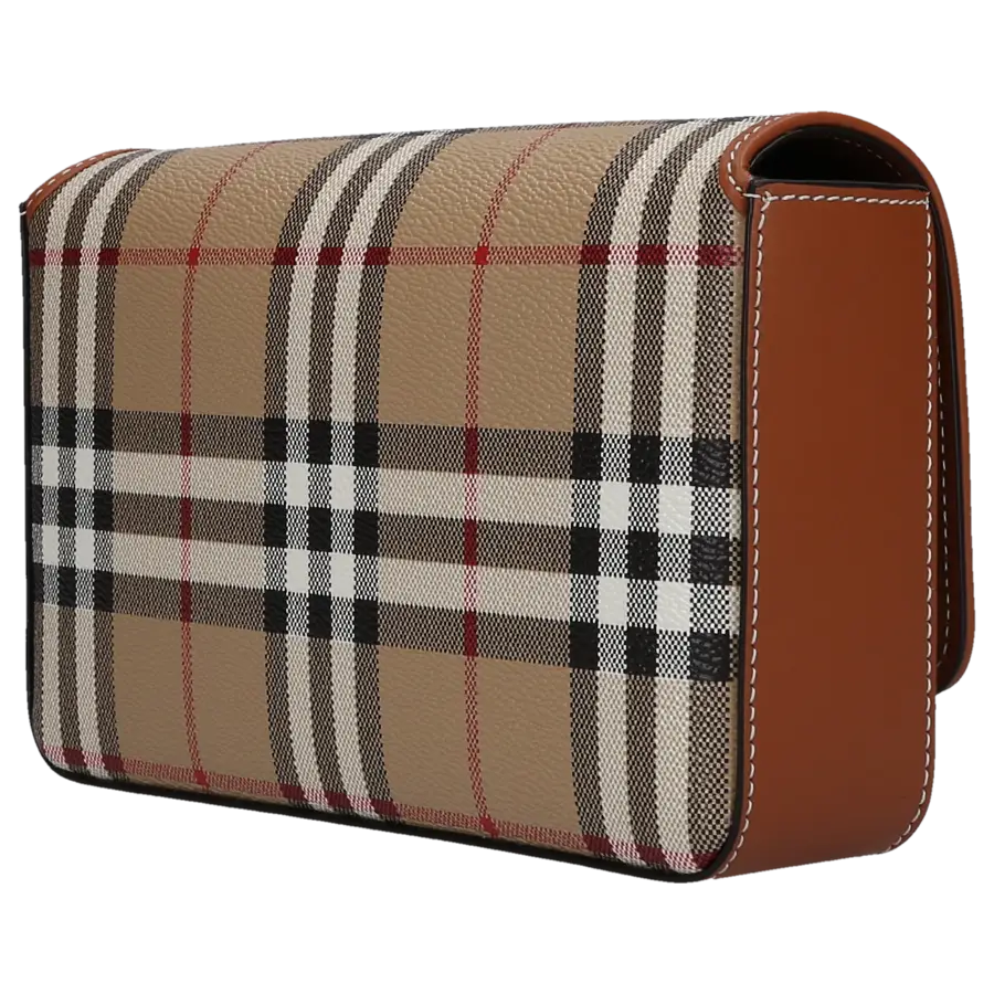 Burberry - Handtasche HEMISPHERE Canvas - beige