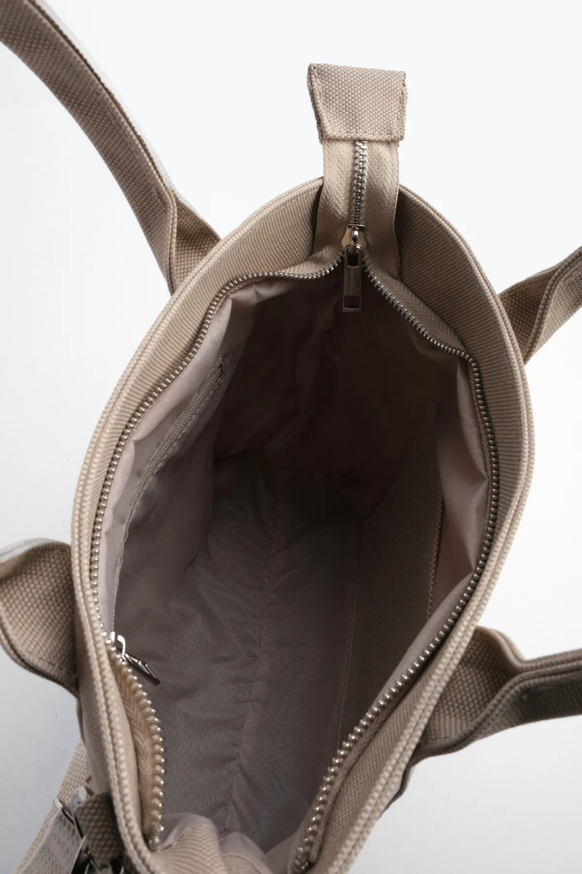 Marjin  Damen Canvas Tragetasche mit Hand-Schultergurt Dixie Beige