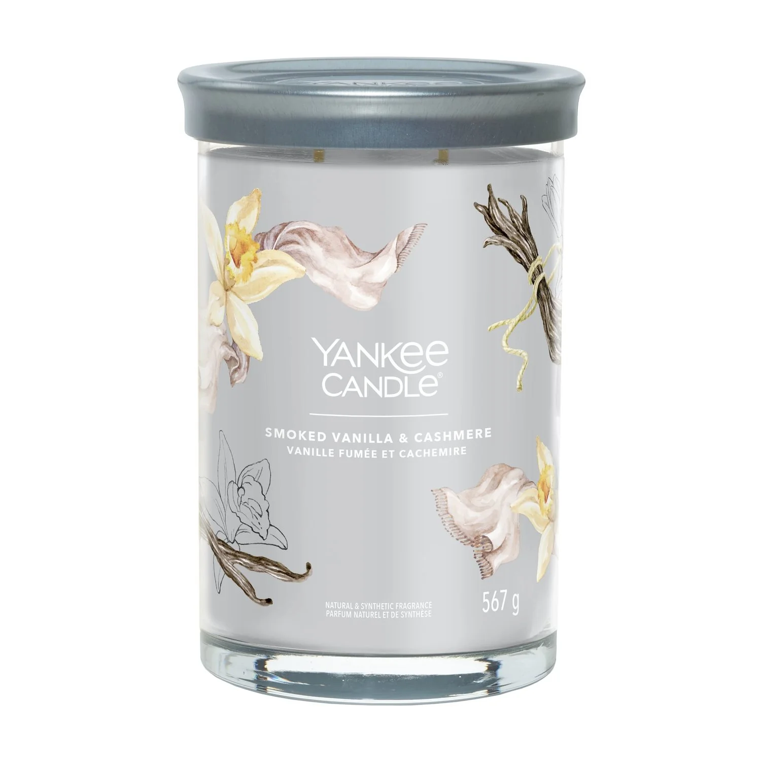 Mirisna svijeća Signature Tumbler Candles, dimljena vanilija i kašmir
