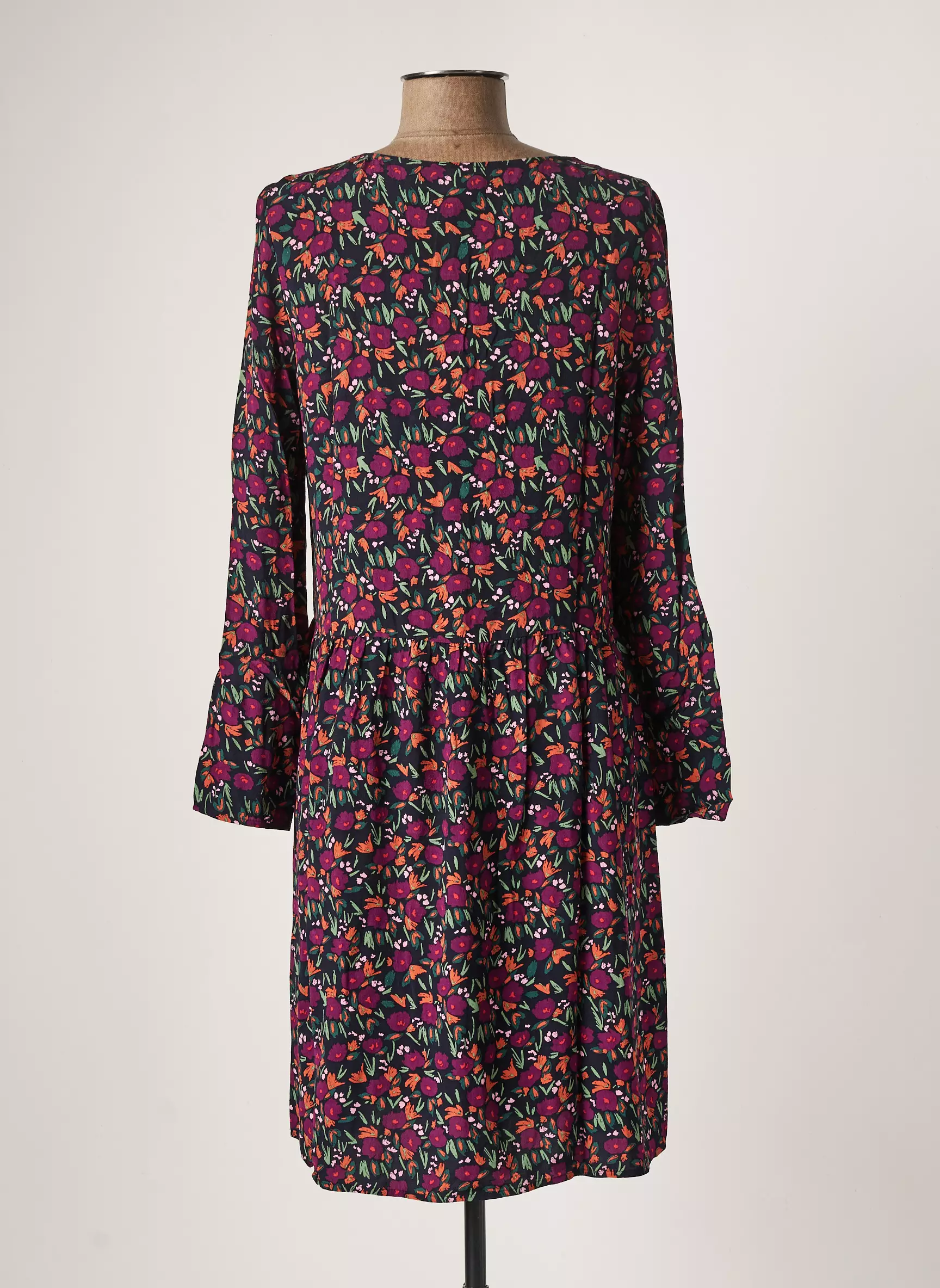 Des Petits Hauts Robes Mi Longues Femme couleur violet