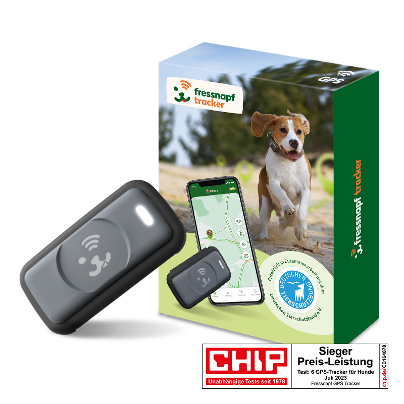 Fressnapf GPS Tracker & Zubehör Fressnapf GPS-Tracker für Hunde grau/ schwarz