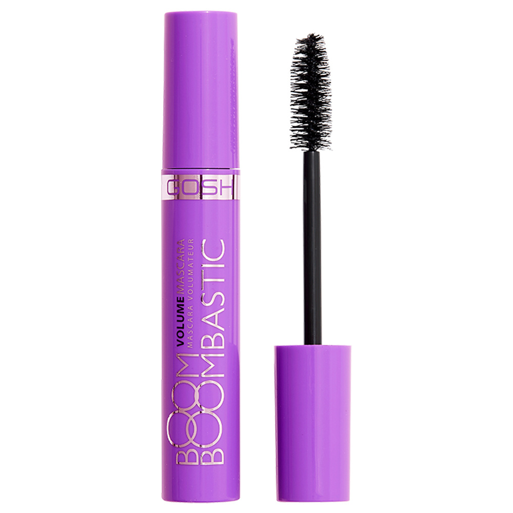 gosh copenhagen BOOM BOOMBASTIC Volume Mascara Mascara crémeux volumateur avec brosse en fibres