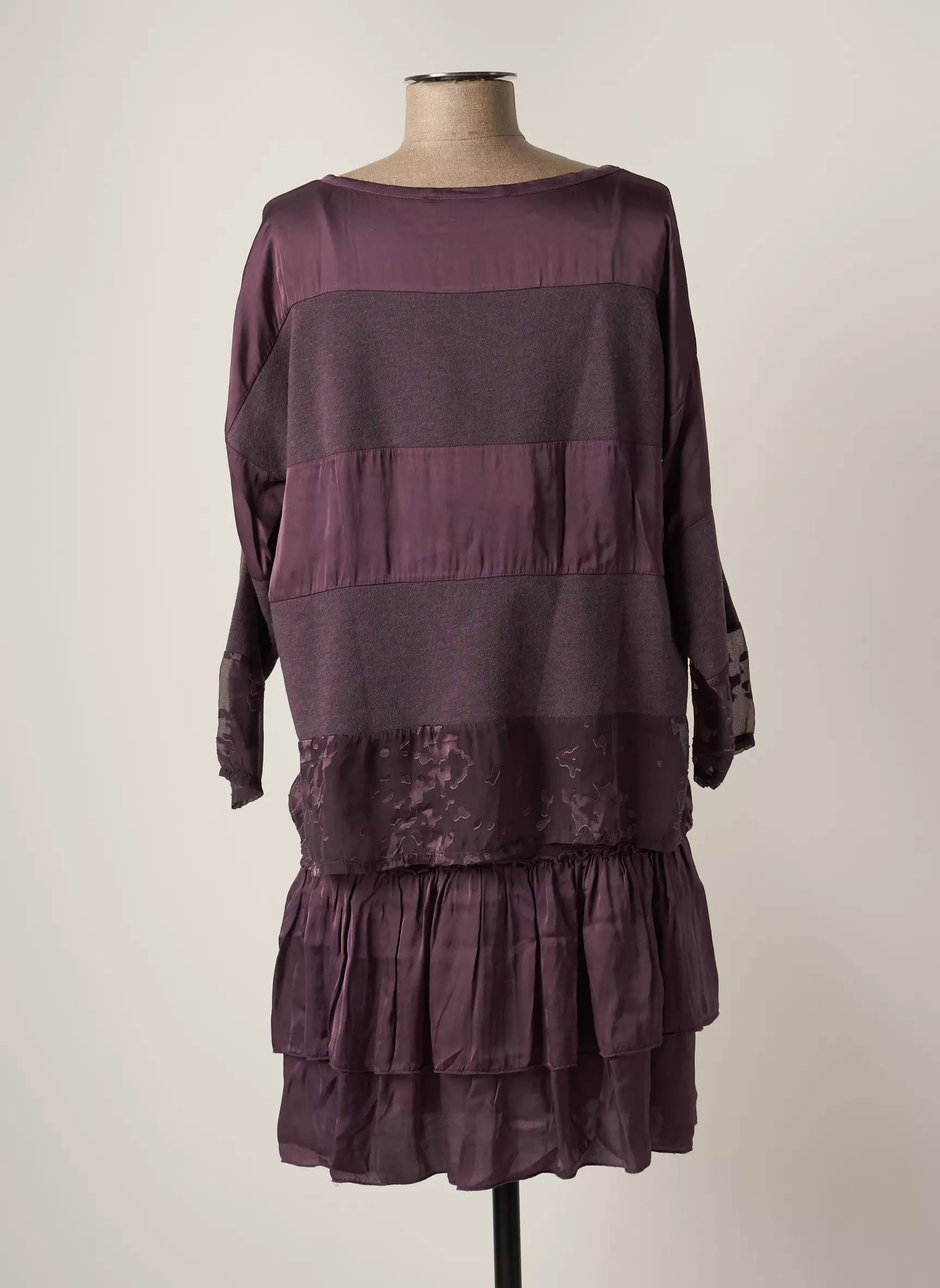 Poussiere D Etoile Robes Mi Longues Femme couleur violet
