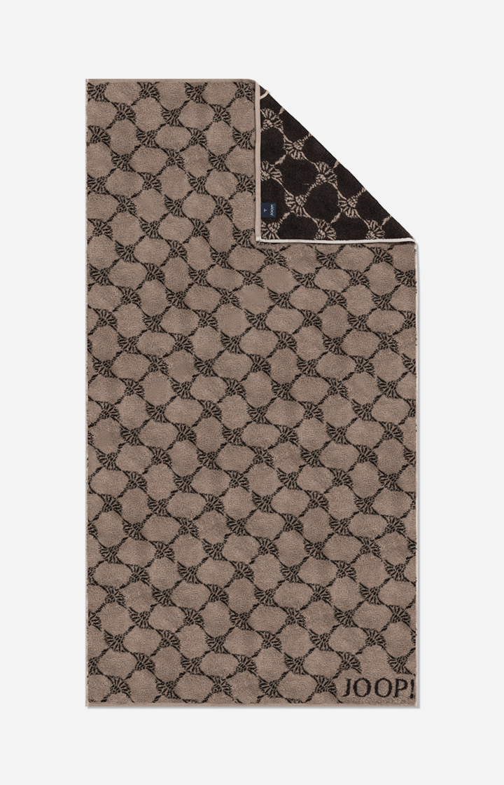 Duschtuch JOOP! CLASSIC CORNFLOWER in Mocca, 80 x 150 cm - im JOOP!
