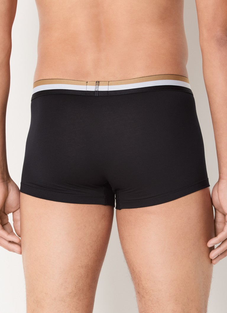 Lot de 3 boxers HUGO BOSS avec ceinture logotée