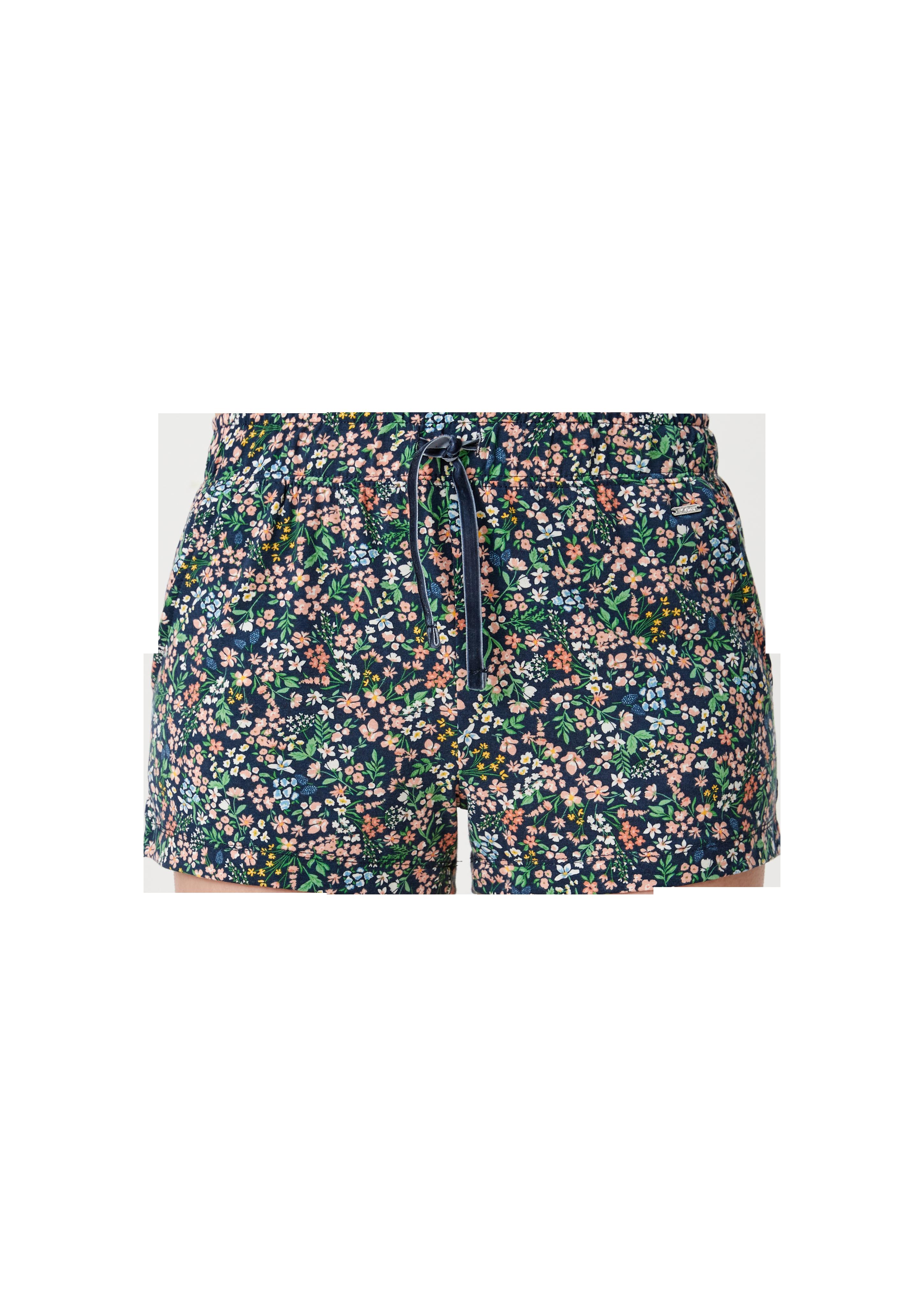 Schlafshorts mit Blumenprint  6007042-58A1