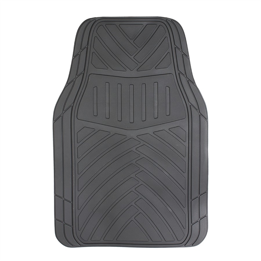Gummifußmatten aus PVC von Norauto, universell geeignet, schwarz, 4 Stück - ATU