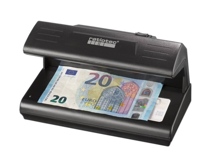 ratiotec Geldscheinprüfgerät 185 UV-LED Schwarz
