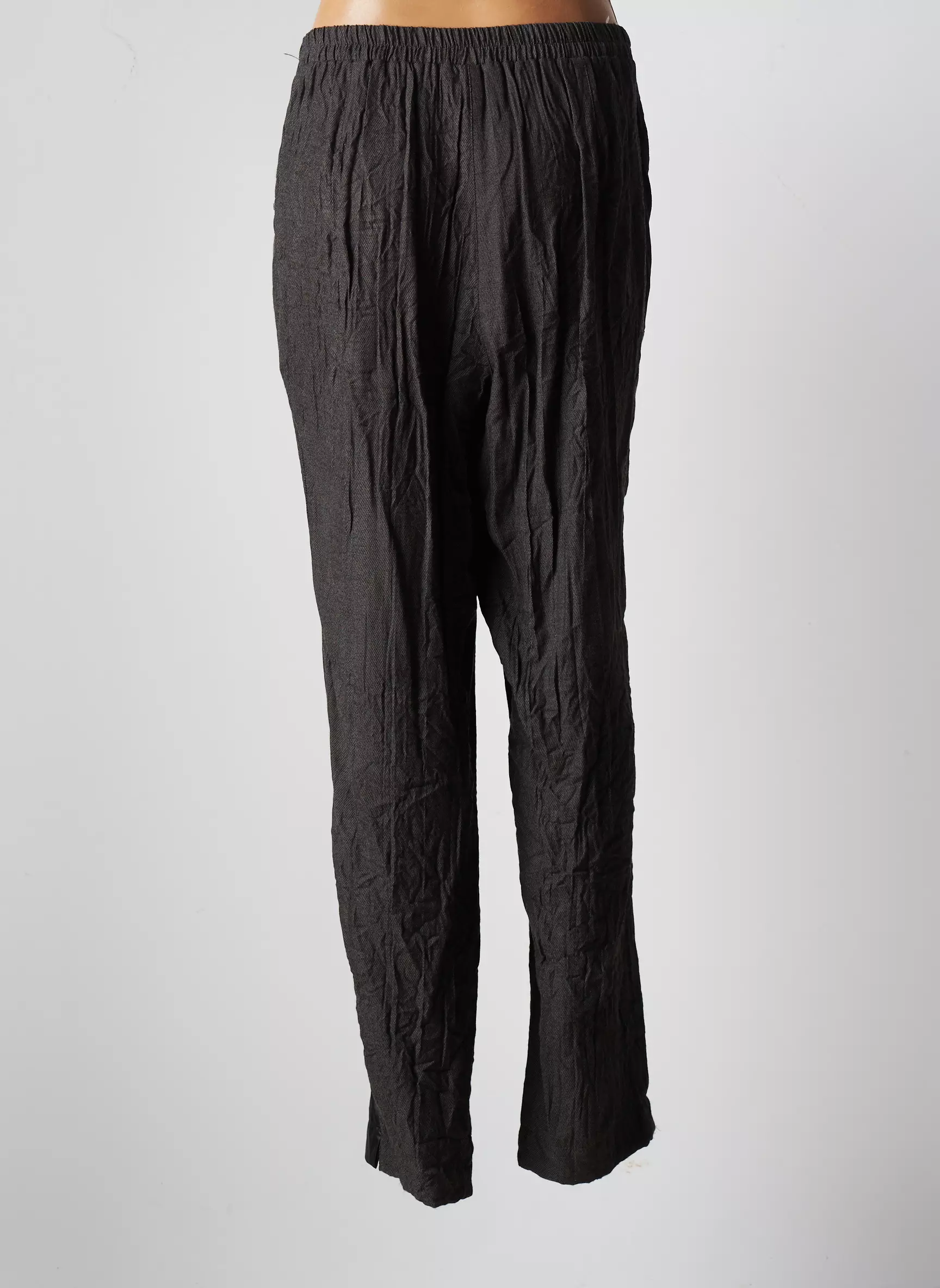 Sempre Piu By Chalou Pantalons Droits Femme couleur gris