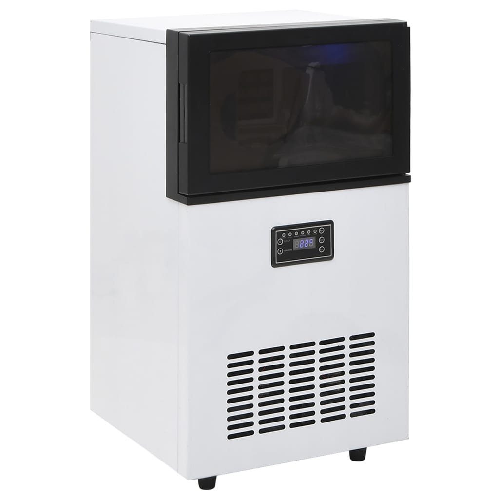 vidaXL Eiswürfelmaschine Eiswürfelmaschine Schwarz 45 kg / 24 h