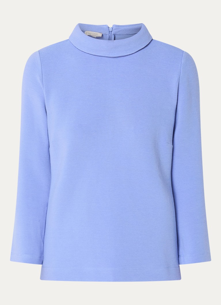 Top a maglia fine Hobbs Tali con collo alto