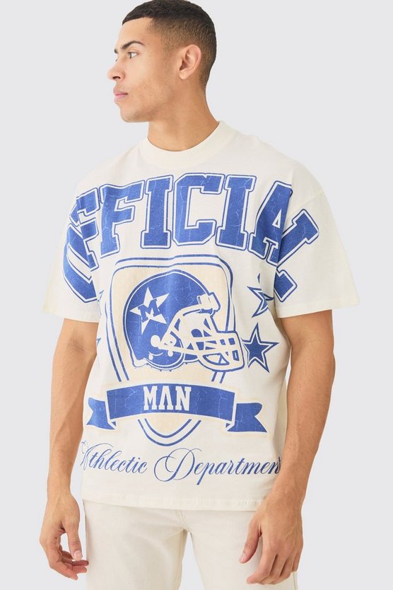 Oversize T-Shirt mit Print