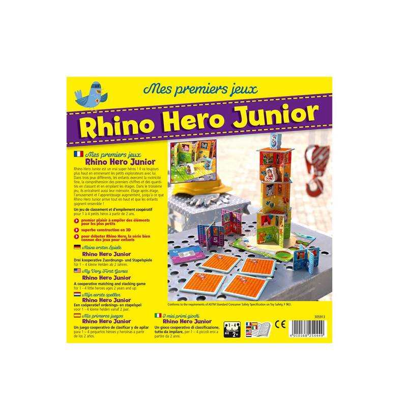 Jeu de société Rhino héros junior Haba