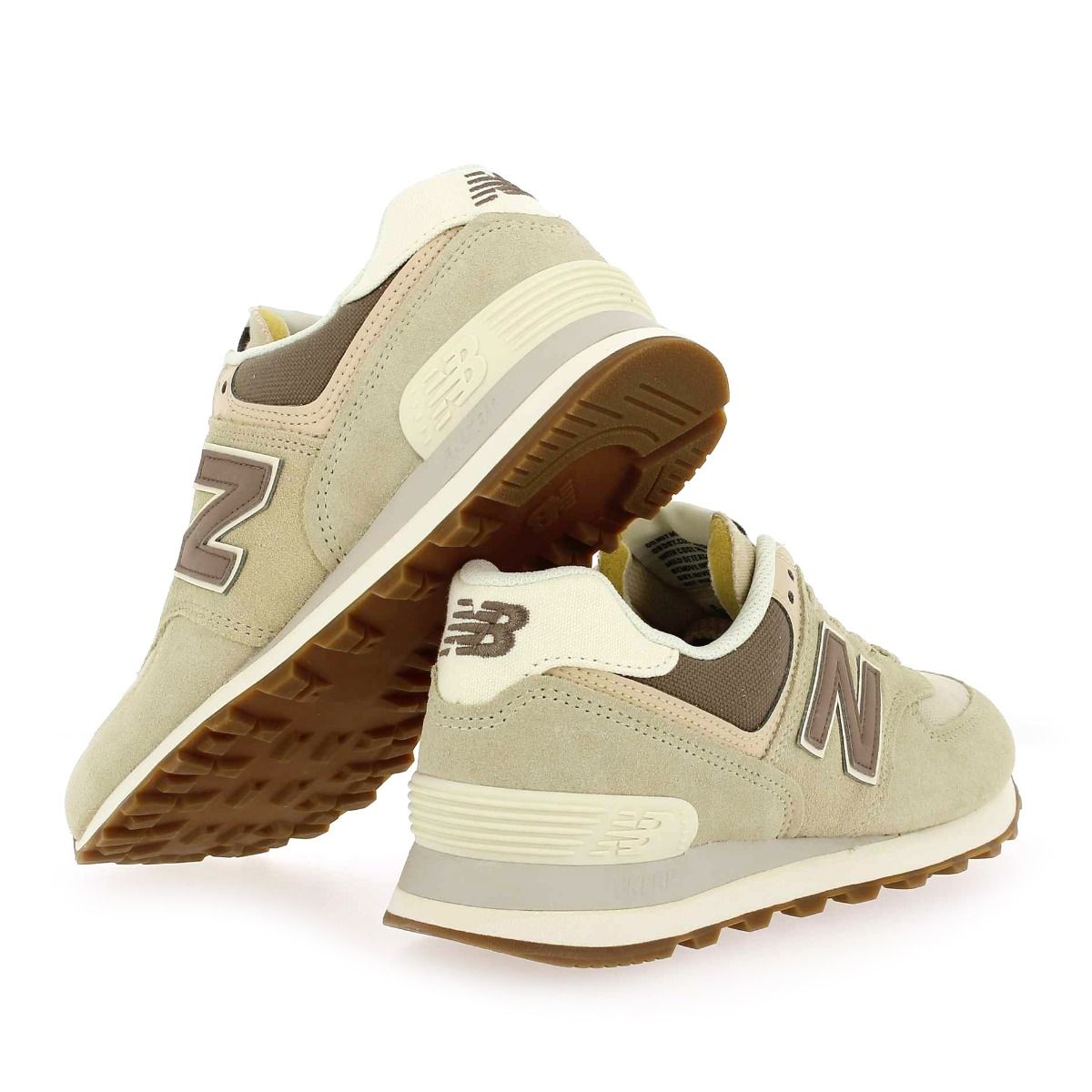 New Balance  WL574NS2 - Beige Marron