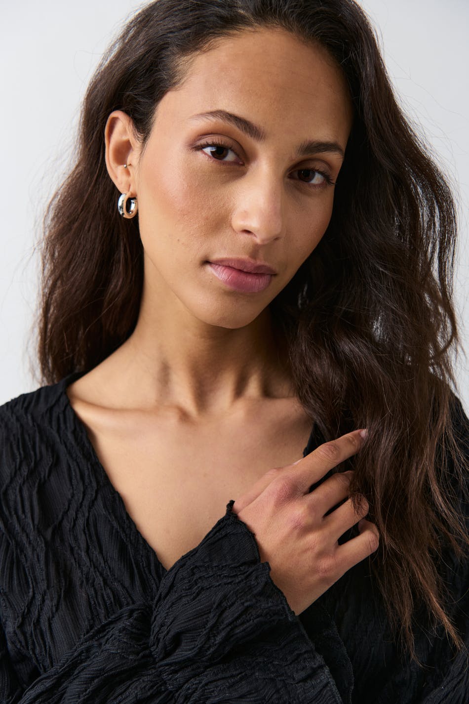 Boho frill top