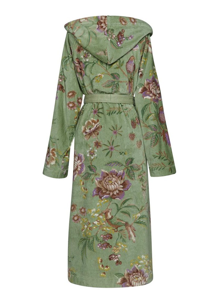 Pip Studio Secret Garden terry cotton bathrobe