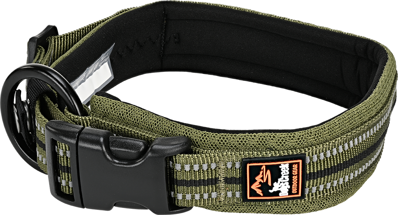 Dogs Creek Hundehalsbänder Dogs Creek Halsband Voyager grün XL