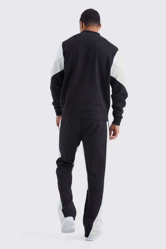 Man Colorblock Jogginghose