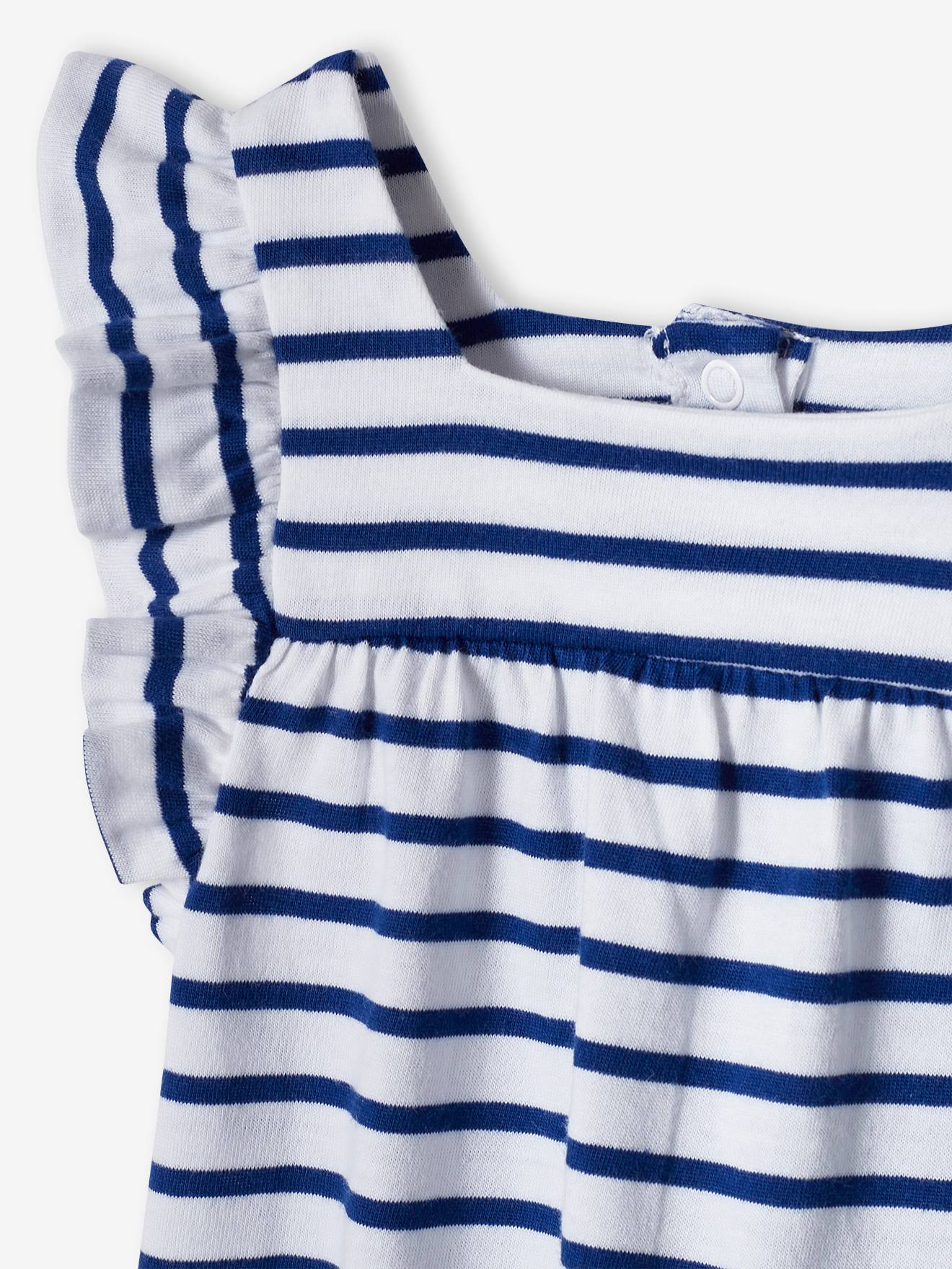 Combi-short bébé basic BASICS blanc