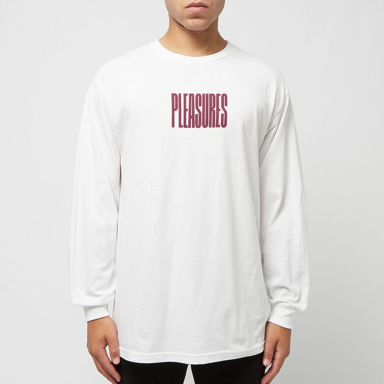 Pleasures Master Long Sleeve white